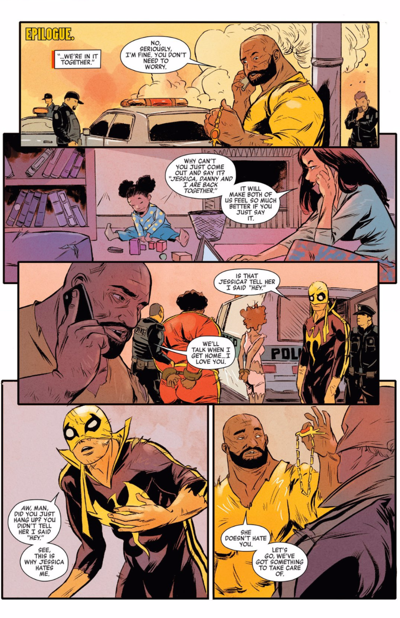 Illustration for article titled The New Power Man and Iron Fist Comic Is Using Jessica Jones All Wrong
